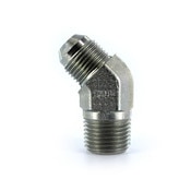 VTX44 Elbow 45 Degree Male 1/4" MJIC X 1/4" MNPT Male - HP Flare Fittings